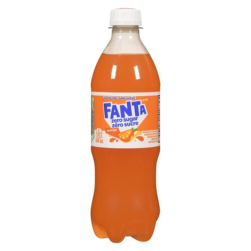 Fanta - Zero Sugar Naturally Orange Flavoured