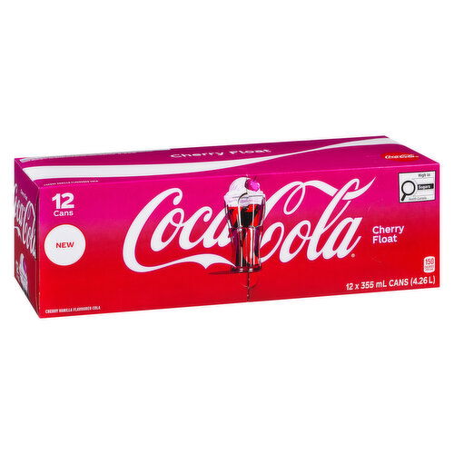 Coca-Cola - Cherry Float, 355mL Cans