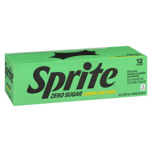 Sprite - Zero Sugar 355mL Cans