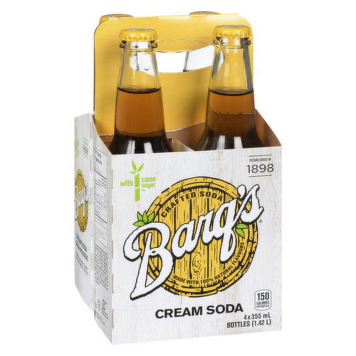 Barq's - Soda - Cream Soda