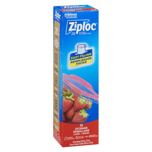 ZIPLOC - Storage Bags Large