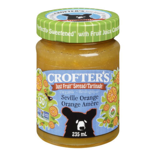 CROFTER'S ORGANIC - Just Fruit Spread Seville Orange