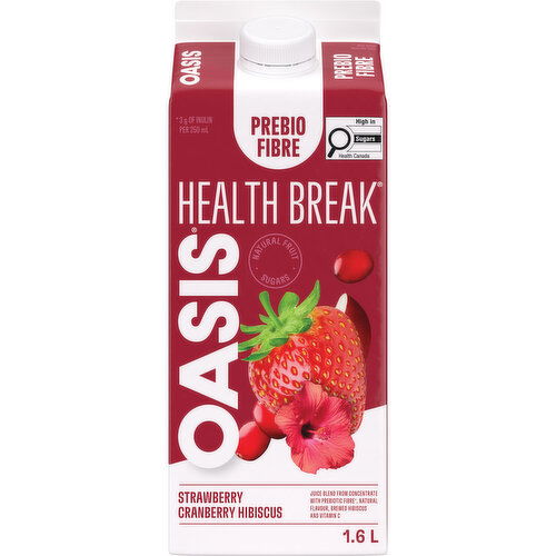 OASIS - Health Break - Strawberry Cranberry Hibiscus