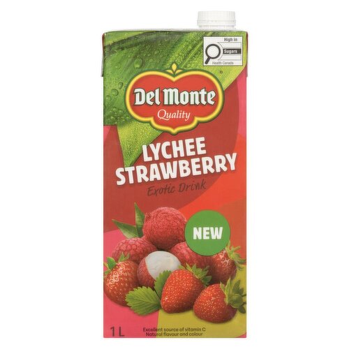 Del Monte - Exotic Drink Lychee Strawberry