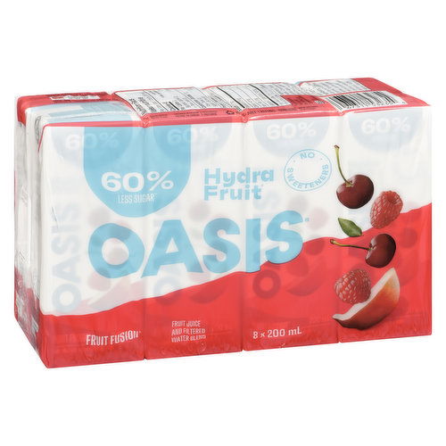 Oasis Hydrafruit - Fruit Fusion Fruit Juice Boxes