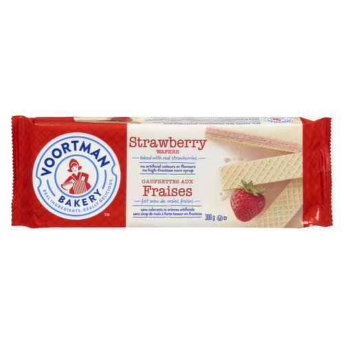 Voortman - Wafers, Strawberry