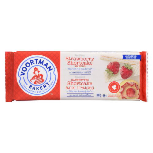 Voortman - Wafer, Strawberry Shortcake