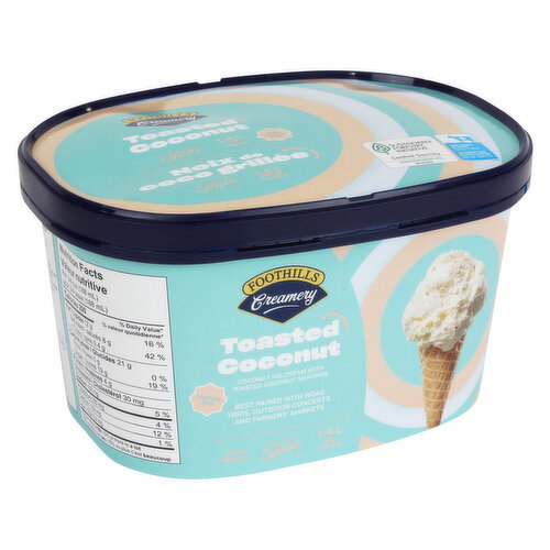 Foothills Creamery - Coconut Ice Cream