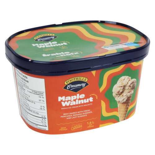 Foothills - Maple Nut Ice Cream