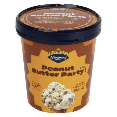 Foothills Creamery - Peanut Butter Party Ice Cream