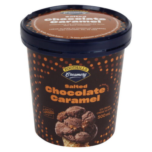 Foothills Creamery - Salted Chocolate Caramel Ice Cream