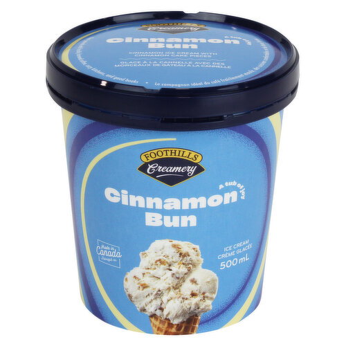 Foothills Creamery - Cinnamon Bun Ice Cream