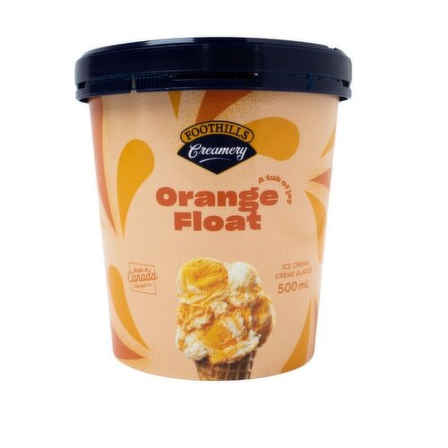 Foothills Creamery - Orange Float Ice Cream