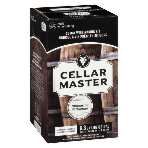 Cellar Master - 28 Day Wine Kit - Chardonnay