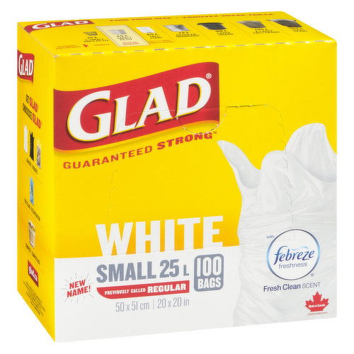 Glad - Easy Tie Kitchen Catchers Bags - Regular