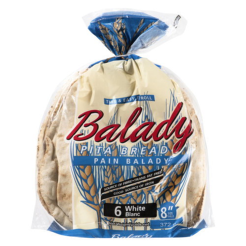 Byblos - White Balady Pita Bread