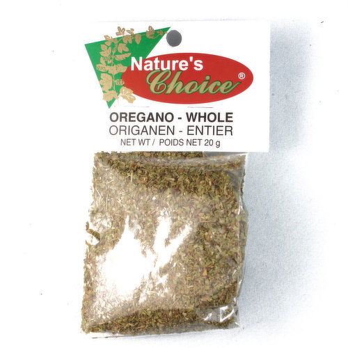 Nature's Choice - Bagged Spices Whole Oregano