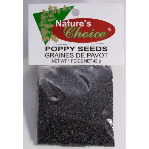 Nature's Choice - Bagged Spices Poppy Seeds