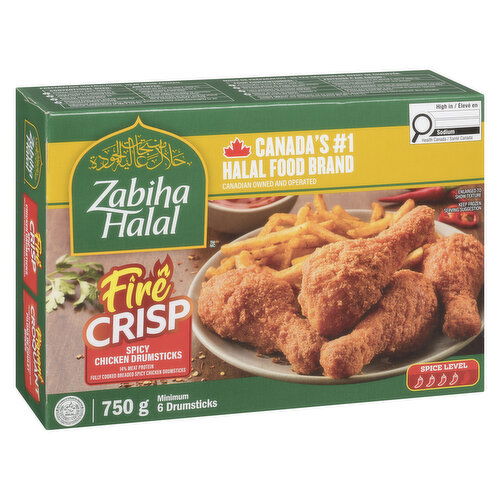 Zabiha Halal - Fire Crisp Spicy Chicken Drumsticks