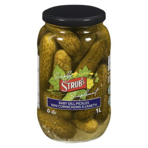 Strubs - Simply Baby Dill Pickles