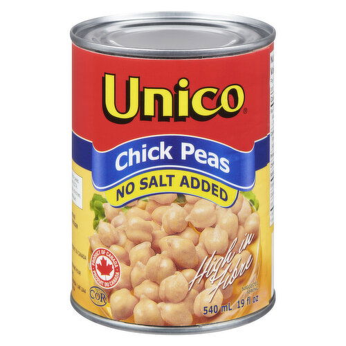 Unico - Chick Peas No Salt Added