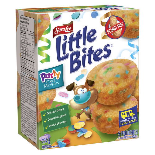 Sara Lee - Little Bites Party Cake Muffins, 5 Pouches