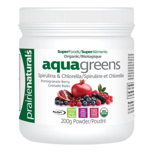 PRAIRIE ORGANIC - AQUA GREENS BERRY