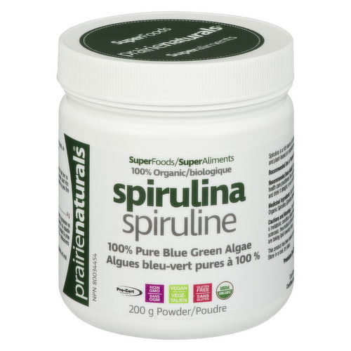 Prairie Naturals - Spirulina Powder