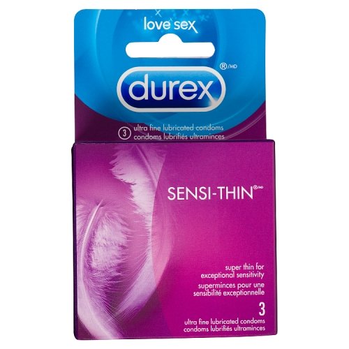 Durex - Sheik Sens-Thin Lubed Condoms