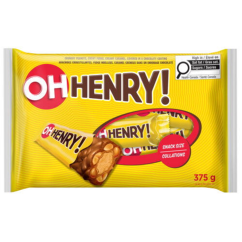 Oh Henry - Snack Size Chocolate Bars