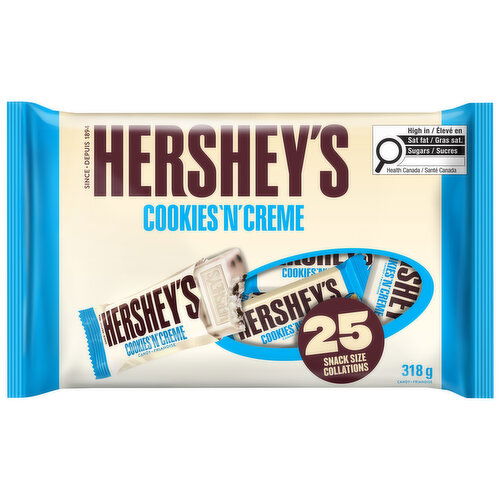 Hersheys - Cookies N Creme, Snack Size