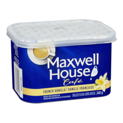 Maxwell House - Cafe Instant Coffee French Vanilla