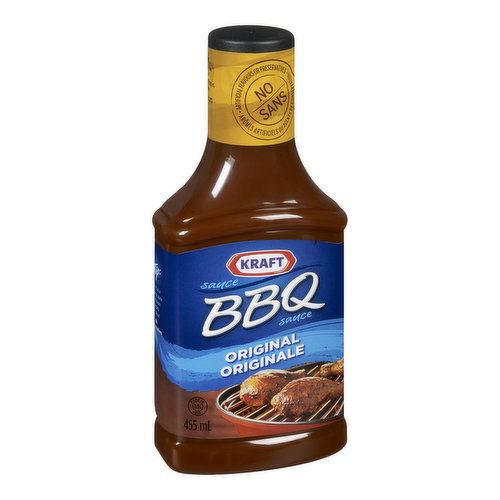 Kraft - Original BBQ Sauce, 455 ml Bottle