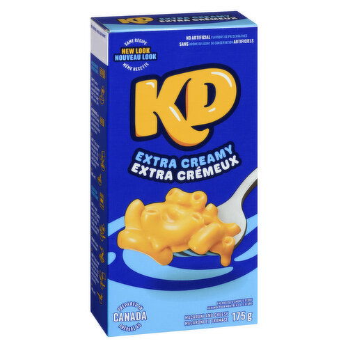 Kraft - Dinner Extra Creamy Macaroni and Cheese Dinner.