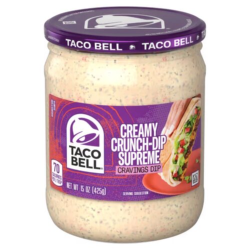 Taco Bell - Creamy Crunch-Dip Supreme Dip