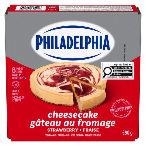 Philadelphia - Strawberry Cheesecake