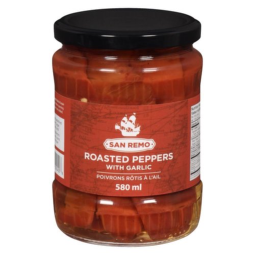 San Remo - Roasted Pepper with Garlic