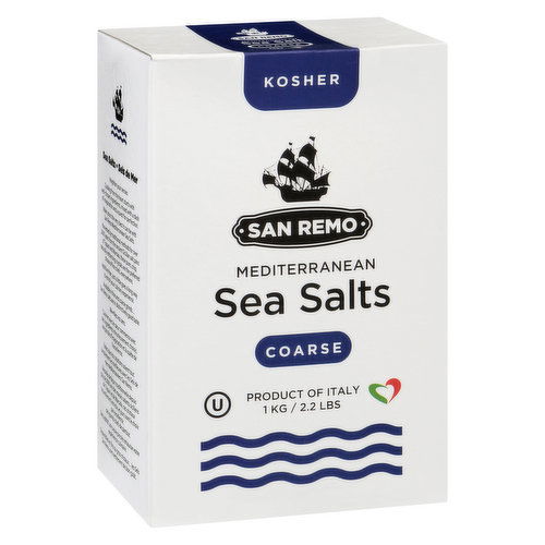 San Remo - Mediterranean Sea Salts coarse