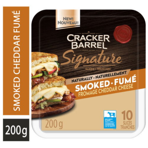 Cracker Barrel - Signature Smoked Cheddar Cheese Slices