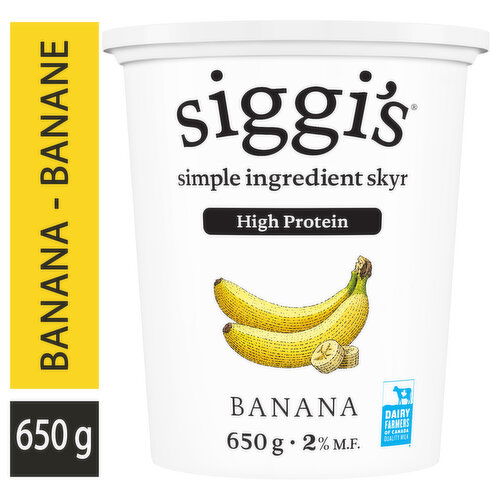 Siggis - Banana Yogurt