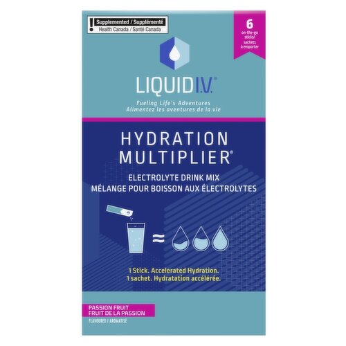 Liquid IV - Electrolyte Drink Mix Passion Fruit