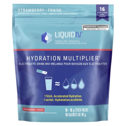 Liquid IV - Electrolyte Drink Mix Strawberry