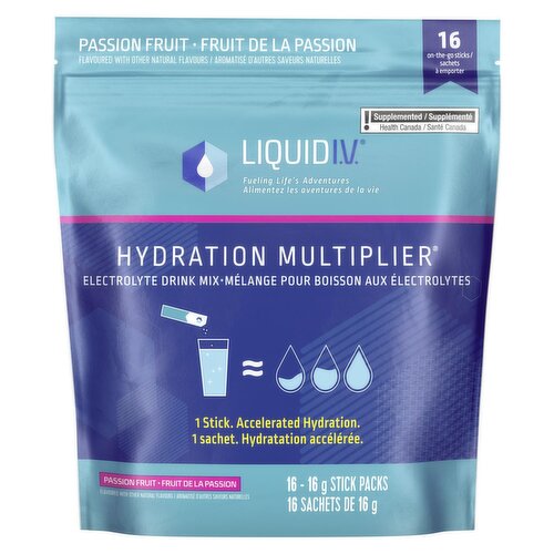 Liquid IV - Electrolyte Drink Mix Passion Fruit