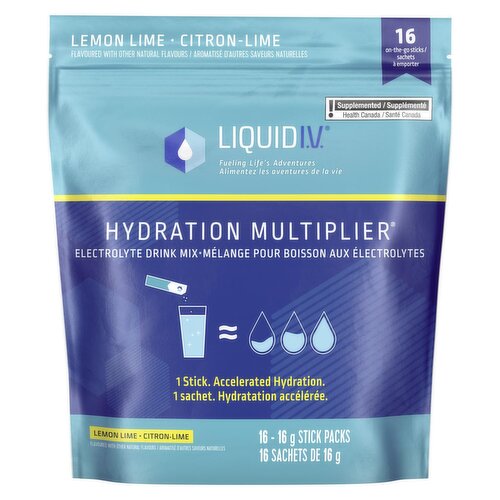 Liquid IV - Electrolyte Drink Mix Lemon Lime