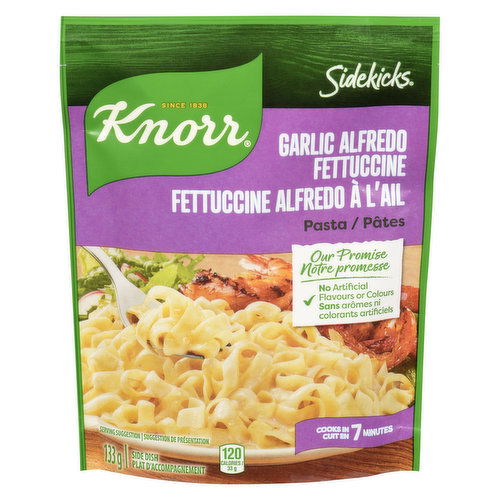 Knorr Sidekicks - Garlic Alfredo Fettuccine Pasta