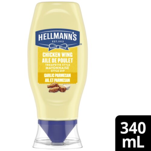 Hellmann's - Mayonnaise Style Dip Chicken Wing Garlic Parmesan