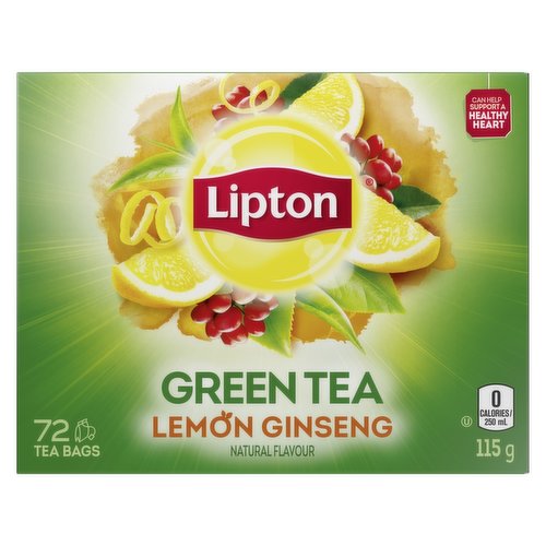 Lipton - Green Tea Lemon Ginseng
