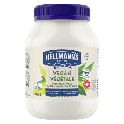 Hellmann's - Plant Based Mayo, Egg Free Spread & Dressing