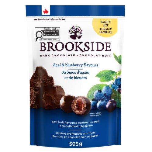 Brookside - Dark Chocolate Acai Blueberry, Family Size