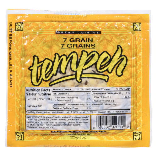 Green Cuisine - Tempeh 7 Grain Organic